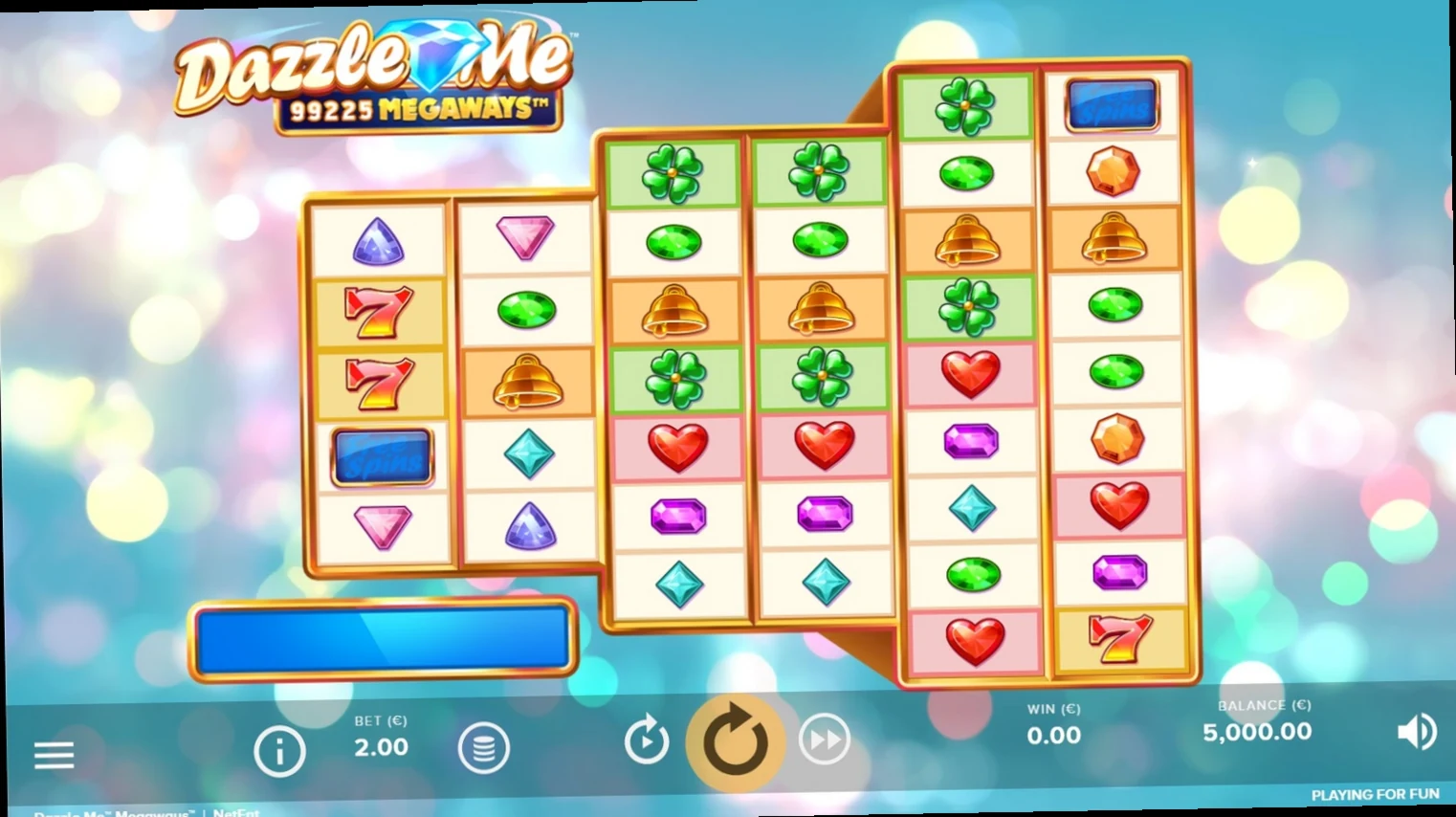 Dazzle Me Megaways von NetEnt