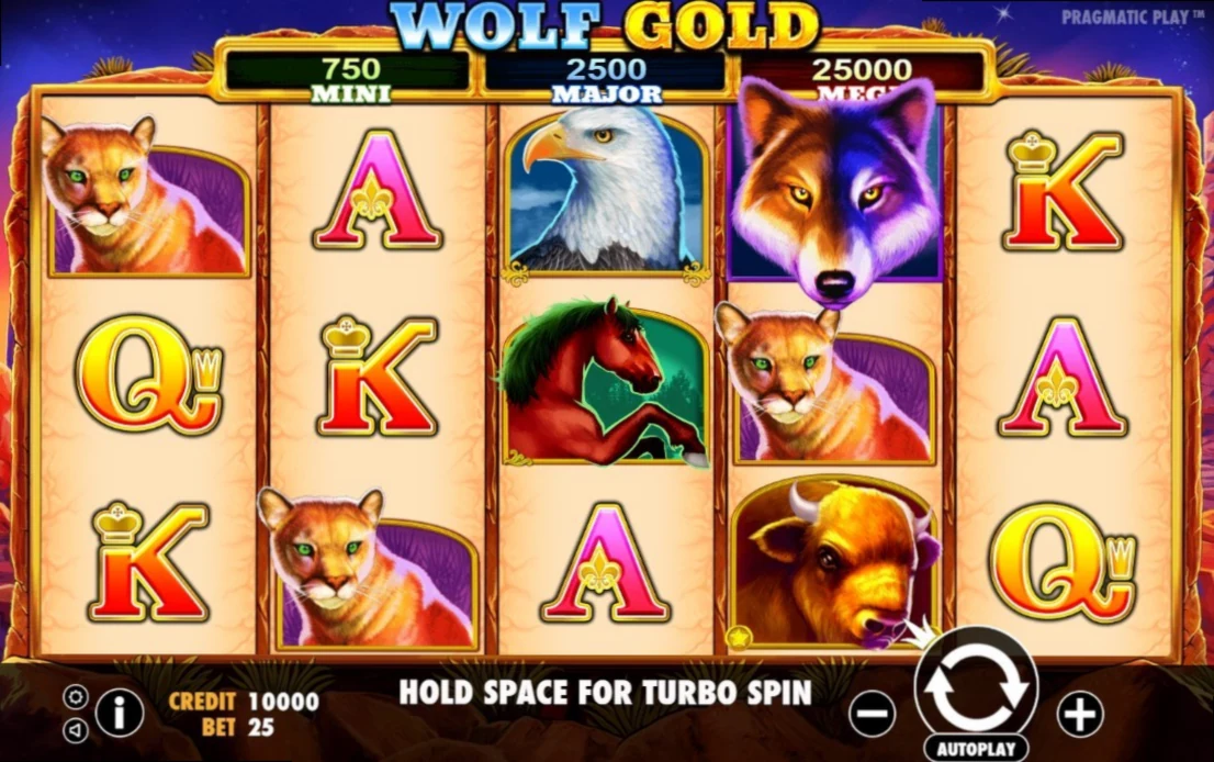Wolf Gold von Pragmatic Play